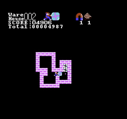 Namida no Sokoban Special screenshot 3 for Famicom Disk System